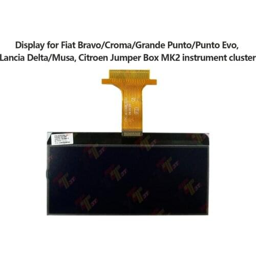 Dashboard LCD Displayer For Citroen Jumper Box MK2 / For Fiat Bravo / Croma / Lancia Delta Excavator instrument display