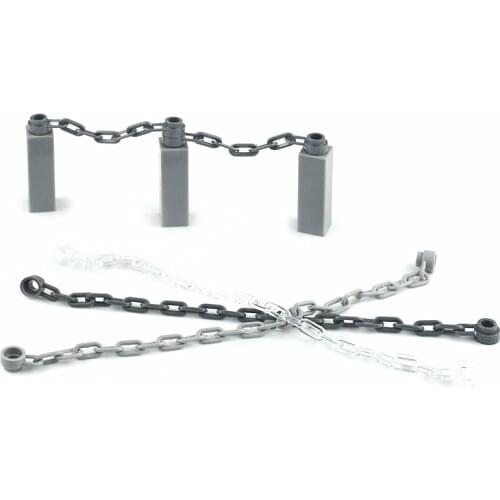 20Pcs/set Chain Blocks MOC DIY Brick 30104 Accessories Parts Chain Bridge Building Blocks Assemble Toys For Children