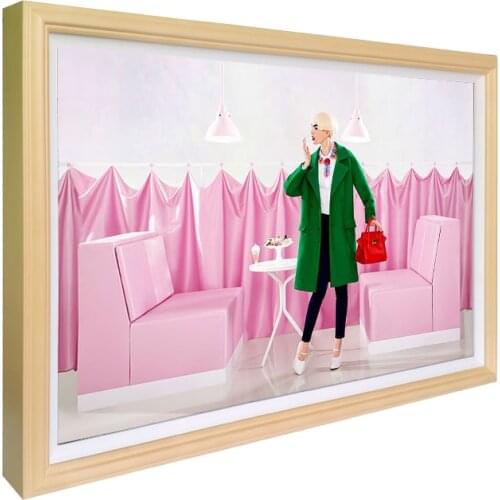 32 Inch Wall Mount Digital Signage Large Size Digital Photo Frame with video loop photo