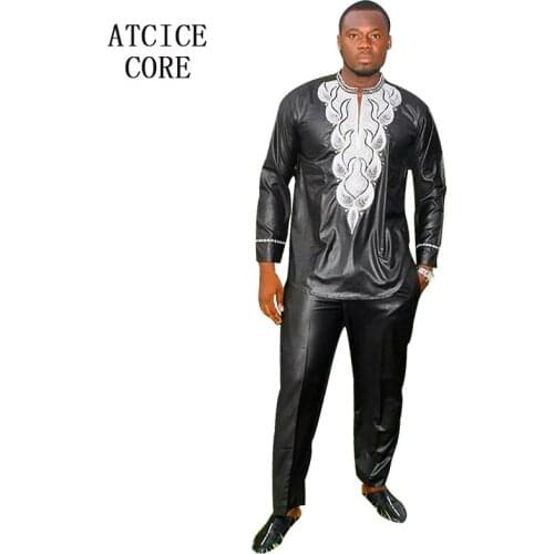 African clothes dashiki traditional mens african clothing long sleeves african bazin riche