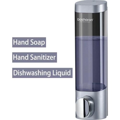 Kitchen Soap Dispenser 300ml Dish Soap Container Bathroom Accessories Wall Mounted Shower Shampoo Dispensers 4 Colors Available