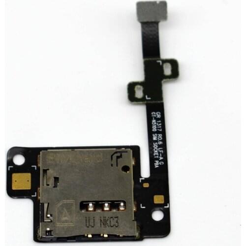 For Samsung Galaxy Note 8.0 N5100 N5110 N5120 Original New SIM Card Holder Reader Contact Slot Flex Cable