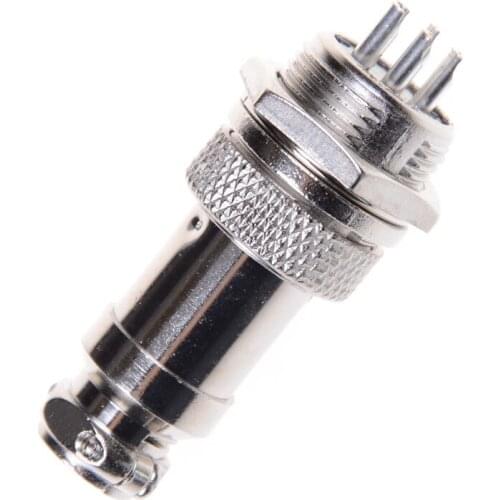 GX16 2/3//5/6/7/8 Pin 16MM Male & Female Wire Panel Connector Circular Aviation Connector Socket Plug 1Pair