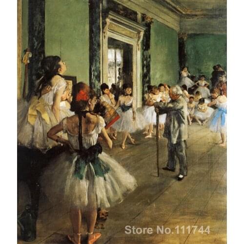 Copy paintings of famous artist The Ballet Class Edgar Degas artwork High Quality Handmade