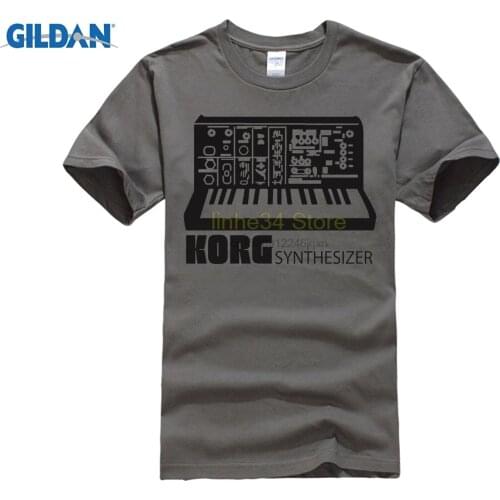 Korg Synthesizer T Shirt Vintage Moog Rare Sampler Analog