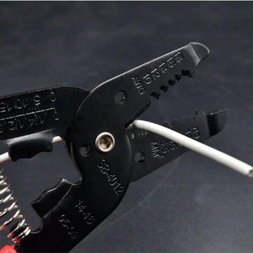 L69A Cable Cutters Fiber Optic Cable Stripping Oblique Crimping Pliers Circlip Pliers
