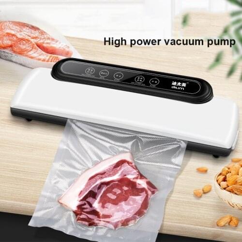 ZK30 Electric Best Vacuum Sealer Machine Vacuum Packing Machine Household Food Fresh Conservation With 15Pcs Bags Free
