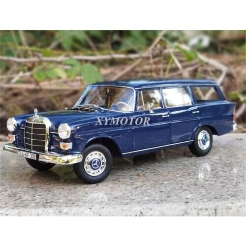 Norev 1/18 For Benz 200 Universal 1966 Wagon Metal Diecast Model Car Blue Toys gifts Display Collection Ornamets