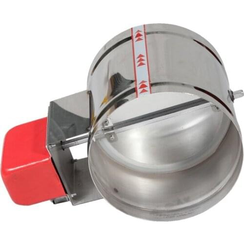 Stainless steel high temperature resistant electric damper actuator check valve control valve80mm 100mm 125mm 150mm 200mm 250mm