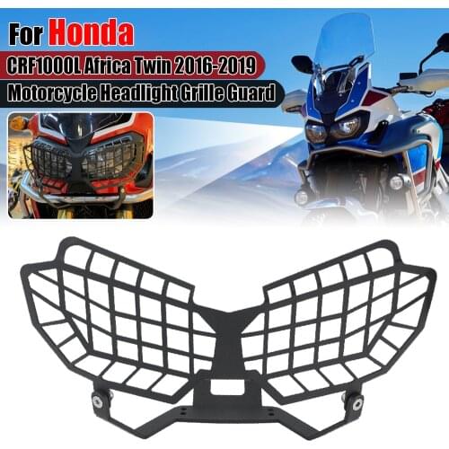 Headlight Grille For Honda CRF1000L CRF 1000L CRF1000 L Africa Twin Motorcycle Headlamp Protector Cover Guard 16 2017 2018 2019