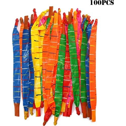 100Pcs Chidlren Toy Rocket Balloons Colorful Latex Balloon for Wedding Birthday Party Decoration BM88