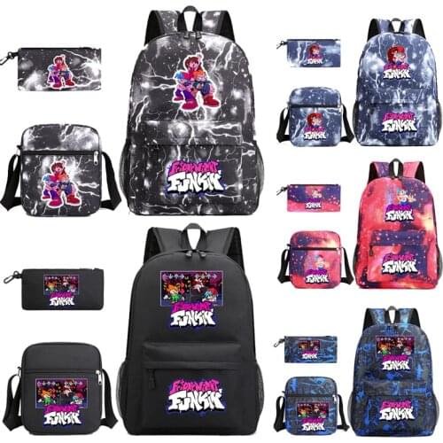 School Backpacks Women Men Student USB Charge Canvas Backpack Letters Print School Bag Teenager Girls Ribbons Mochila