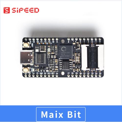 Sipeed Maix Bit Kit RISC-V AI+ loT with 2.4-Inch Screen and Camera