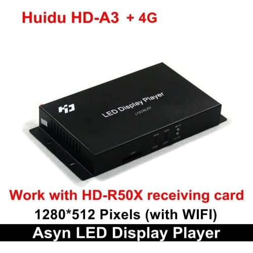 Huidu HD-A3 WiFi and 4G Asynchronous Full Color LED Video Control Card