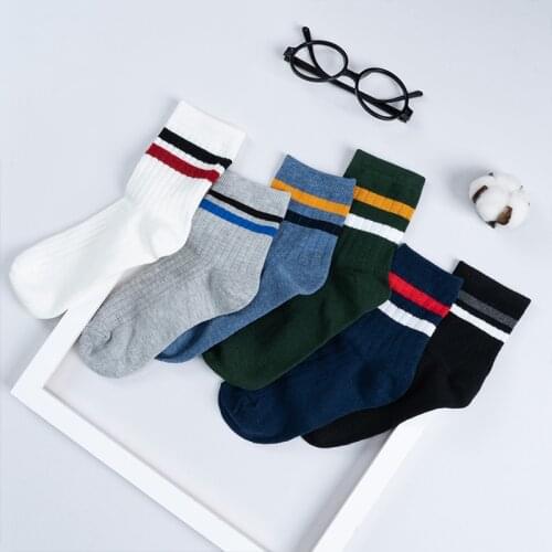 1 Pair Adults Sports Socks Soft Men Breathable Combed Cotton Two Stripes Tube Socks Cycling Running Basketball Fashion Socks