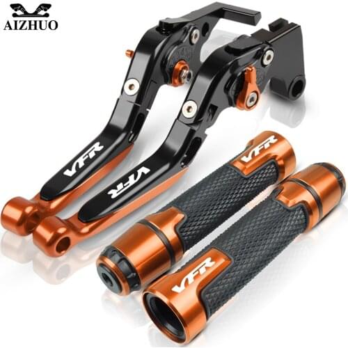 Brake Clutch Lever Aluminum Motorcycle Handle Grips For Honda VFR 750 VFR750 1991-1997 VF750S SABRE 82-86 VFR750 F R 1986-1998