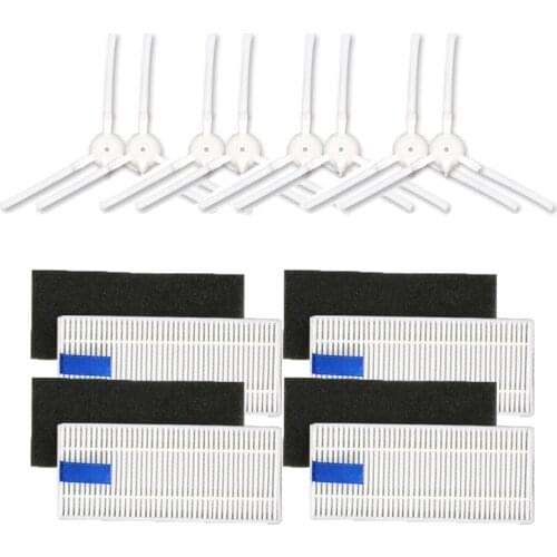 HEPA Filter Side Brushes For Tefal Rowenta Explorer 20 40 60 Serie Robot Vacuum Cleaner Smart Force sweep x3 Replacement Parts