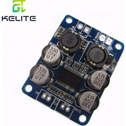 1pcs TPA3118 PBTL mono digital amplifier board 1X60W 12V 24V POWER AMP