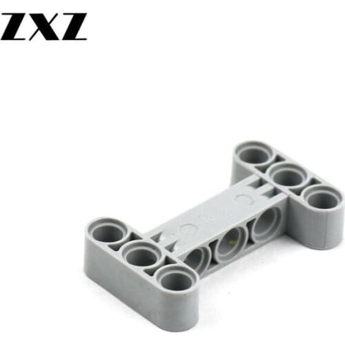 10pcs Technical Beam 3x5 H Thick 90° Offset Centre Beam Holes Building Blocks MOC Toys Car Accessory Special Technik Parts 14720
