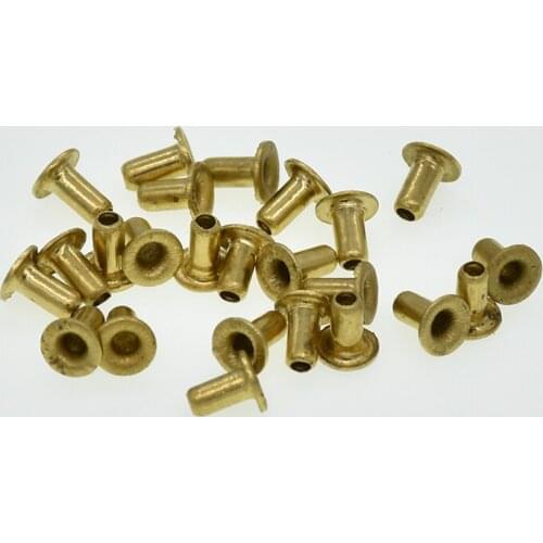 100Pcs/LOT GB876 M0.9 M1.5 M2 M2.5 M3 M4 M5 M6 Double-sided Circuit Board PCB Nails Copper Hollow Rivet Nuts Kit GB876