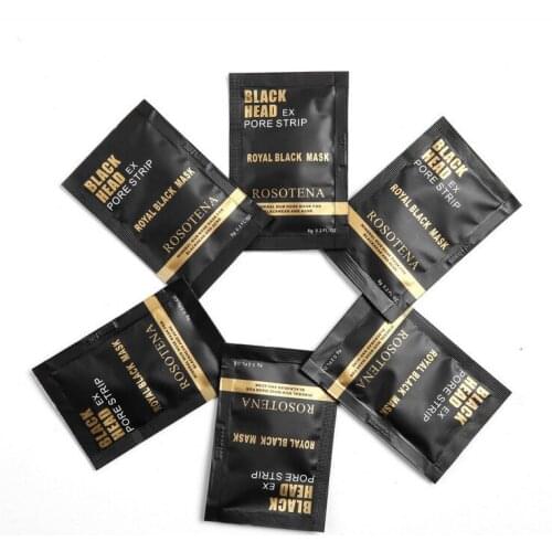 2Pcs Nose Blackhead Remover Mask Mineral Mud Pore Cleaner Strips Remover Deep Cleaning Purifying Peel Acne Mask Black Head TSLM2