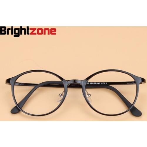 2020 Korea Supter light Mens Brand Johnny Depp Vintage Carbon Steel Eyeglasses Women Tungsten Retro Round Myopia Glasses Frame