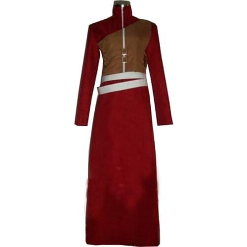 2020 Naruto Shippuden Cosplay Costume Naruto Purple Dark Red Gaara 7th Cosplay Costume Custom Made For Halloween