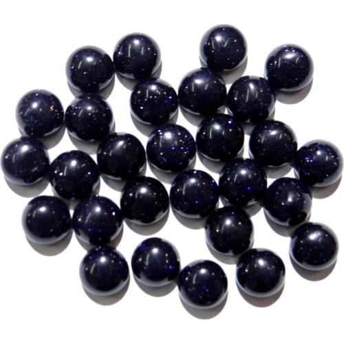 6mm Natural stone Quartz crystal Turquoises tiger eye Round Cabochon Pendant for diy Jewelry making necklace Accessories50PCS