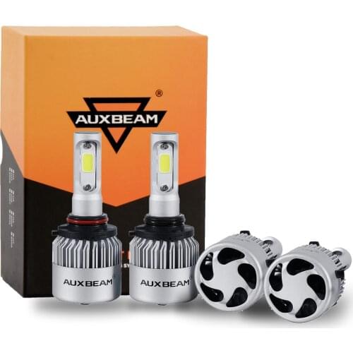 AUXBEAM 12/24V 72W 8000lm 6500K Car LED Headlight Bulbs Auto Headlamp Led Car Light H7 H11 H1 H3 9005 9006 9012 5202 H27 COB