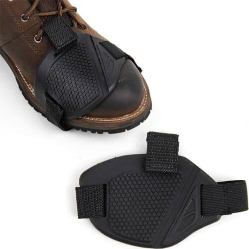 Motorcycle Shoes Cover Shift Pads Wearproof Shifter Guards for Motorbike Lovers Durable Rubber Pads Covers