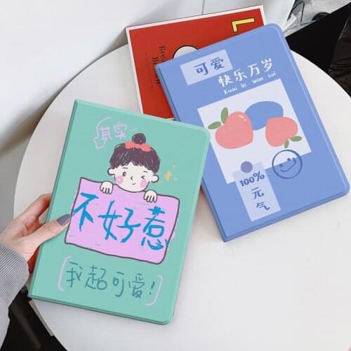 Cute Case for iPad Air 4 10.2 2020 Silicone Back Cover for iPad Air 3 2 1 Pro 11 10.9 10.5 10.2 9.7 Mini 3 4 5 Stand Funda Capa