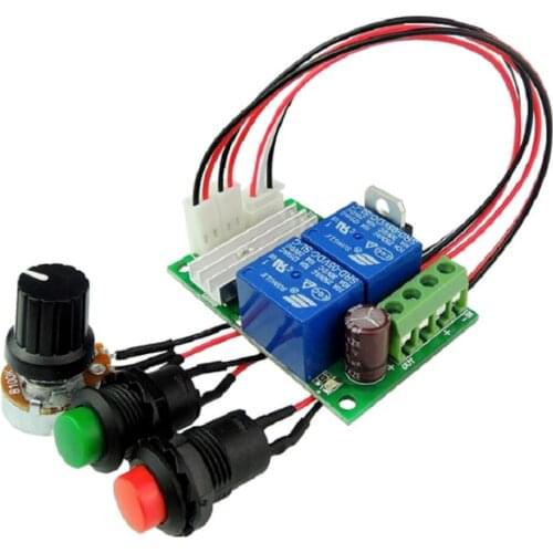 DC6V 12V 24V PWM DC motor speed controller forward and reverse switch controller