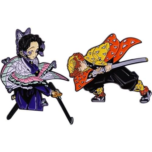 DZ2110 Japanese Anime Icons Comics Cool Enamel Pins Badge Brooch Backpack Bag Collar Lapel Decoration Jewelry Gifts for Friends