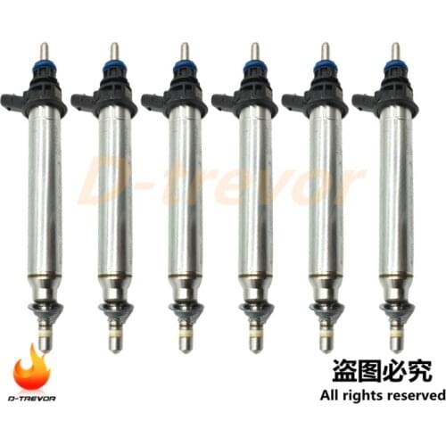 6Pcs Fuel Injectors 0261500065 For Mercedes GLC300 2.0L 2016-2017 E350 3.5L 2012-2016 A2780700687