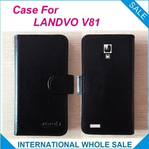 Hot!New Arrival LANDVO V81 Case, 6 Colors High Quality Leather Exclusive Cover Case For LANDVO V81 Tracking