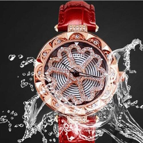 GUOU Women's Skeleton Watch