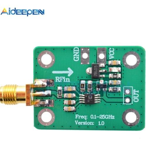 0.1 - 2.5GHz RF Signal Power Meter Logarithmic Detector Power Detection Detectoration Assortment