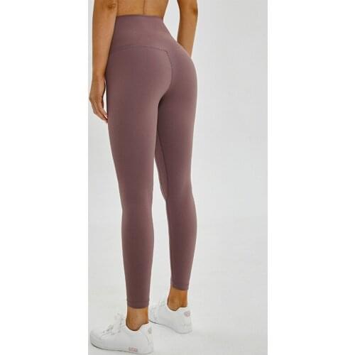 Classical 2.0Versions Soft Naked-Feel Athletic Fitness Leggings Women Stretchy High Waist Gym Sport Tights Yoga Pants