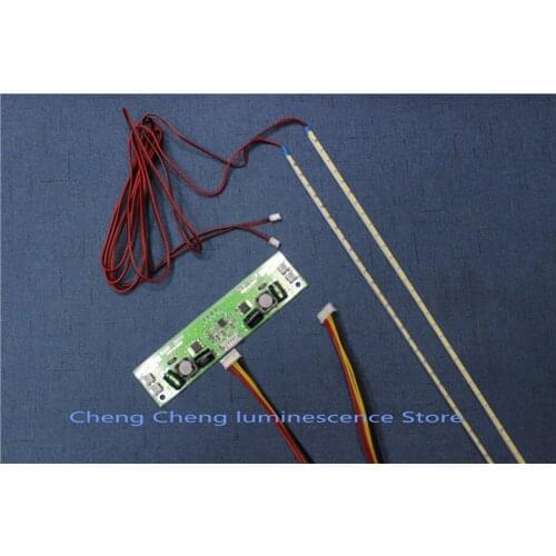 466mm LED Backlight Lamps strip Update Kit Aluminum plate w/ 26''-65'' inverter For 41.6 inch LCD Monitor TV Panel High light 1