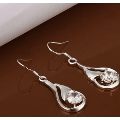 Fashion jewelry Earring For Women, Plated Earrings /XYFIQZQB MCKJNRKI silver color