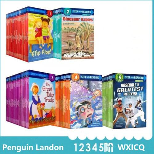 30 Books 5-12 Year Childrens English Learning Textbook Early Education book English Picture Books Step into Reading Grade 1-3