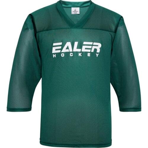 Han Duck free shipping cheap high quality green mesh ice hockey practice jersey s in stock usa
