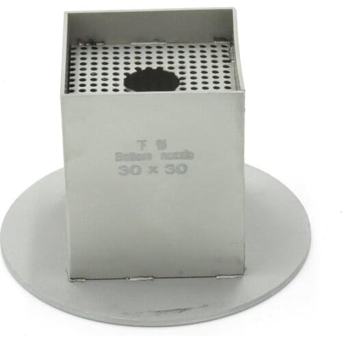 30mm x 30mm Bottom Bga Hot Air Nozzle For Honton / Zhuomao / SCOTLE-IR360 SCOTLE-HR6000 SCOTLE-HR460 SCOTLE-HR460C Station