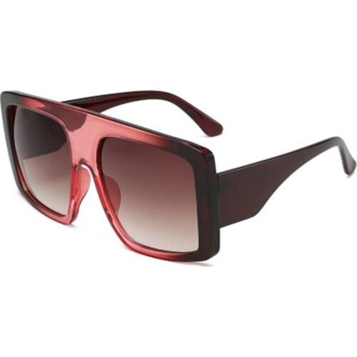 Brand Designer Oversized Square Sunglasses Women Fashion Big Frame Sun Glasses Ladies Vintage Shades Eyewear zonnebril dames