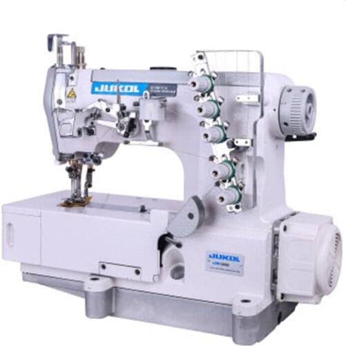 Fully Automatic Sewing Machine High Speed Stretch Direct Drive Three Needles five lines Industry Sewing Machine cuff Neckline