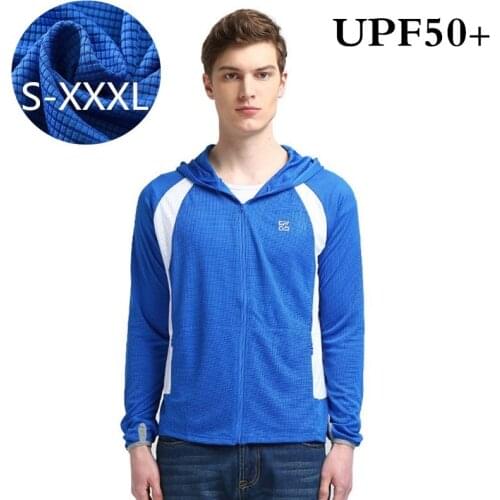 Outdoor Quick Dry Hooded Fishing Jacket Spring Summer Breathable Thin Sun Protection Clothes Men Women Hiking Sport Tops Coat