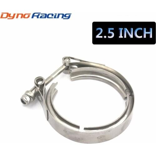 Universal 2.5 inch Auto Parts V-band clamp kit for Turbo, Exhaust pipes Turbo Downpipe Exhaust Clamp V band