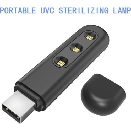 Uvc Germicidal Lamp Uv Disinfection Lamp Disinfection And Removal Of Mites Quick Disinfection Small And Light 1 Pcs