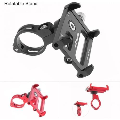 GUB PLUS 8 Aluminum Alloy Clip Bicycle Phone Holder for Bike electric cars Handlebar and Stem