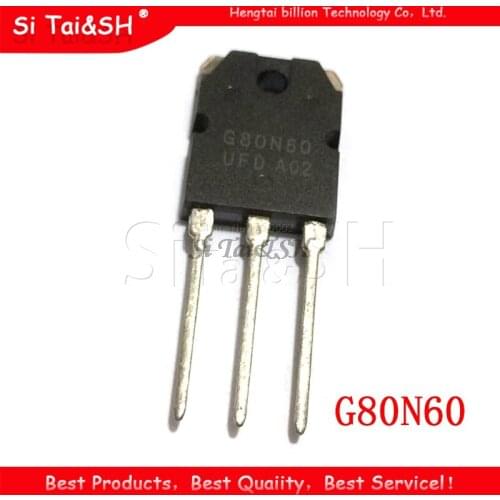 1Pcs SGH80N60UFD TO-3P SGH80N60 TO-247 G80N60 80N60 G80N60UFD
